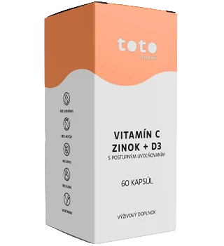 Vitamín C + Zinok + D3